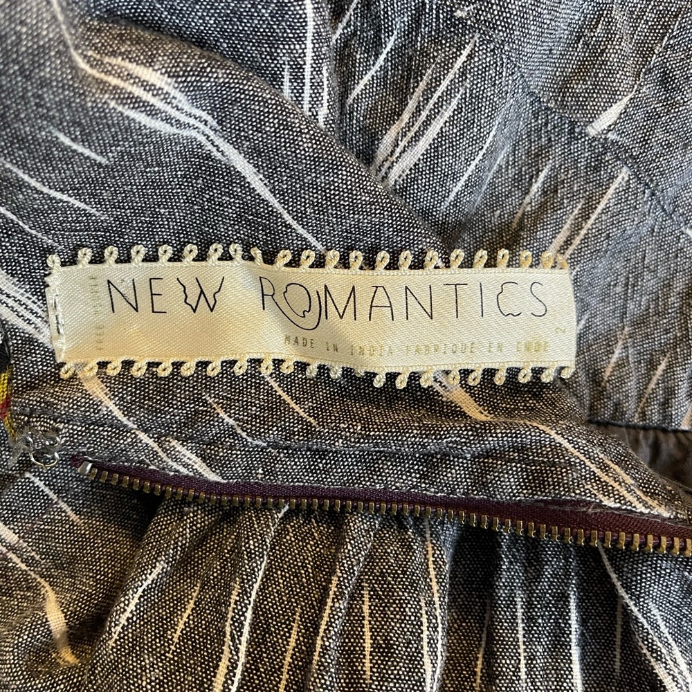 FREE PEOPLE {New Romantics} weather vane ikat dress - Picture 10 of 13